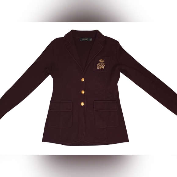 Ralph Lauren Jackets & Blazers - Ralph Lauren Women's Burgundy Blazer. Size S.